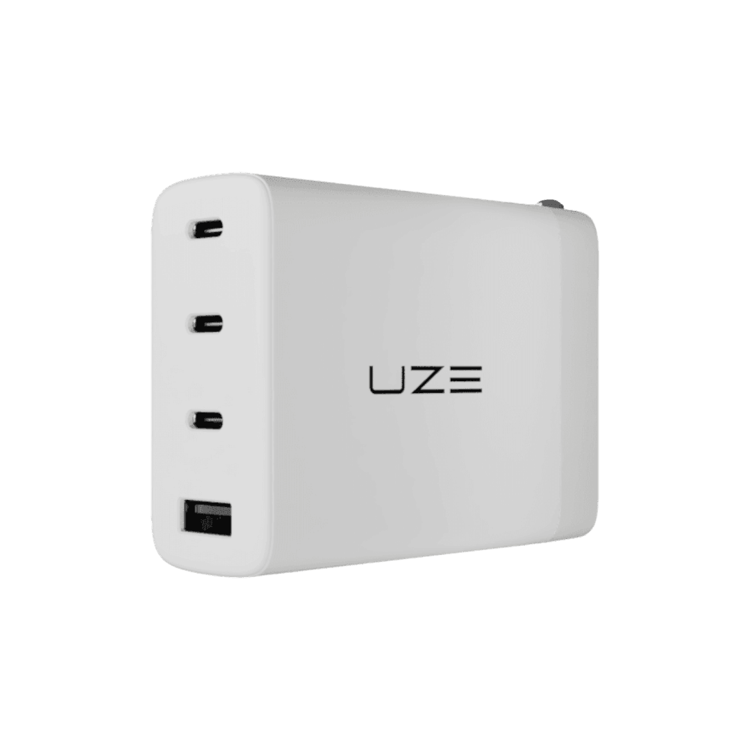 100W Multi-Port GaN Charger White- UZE