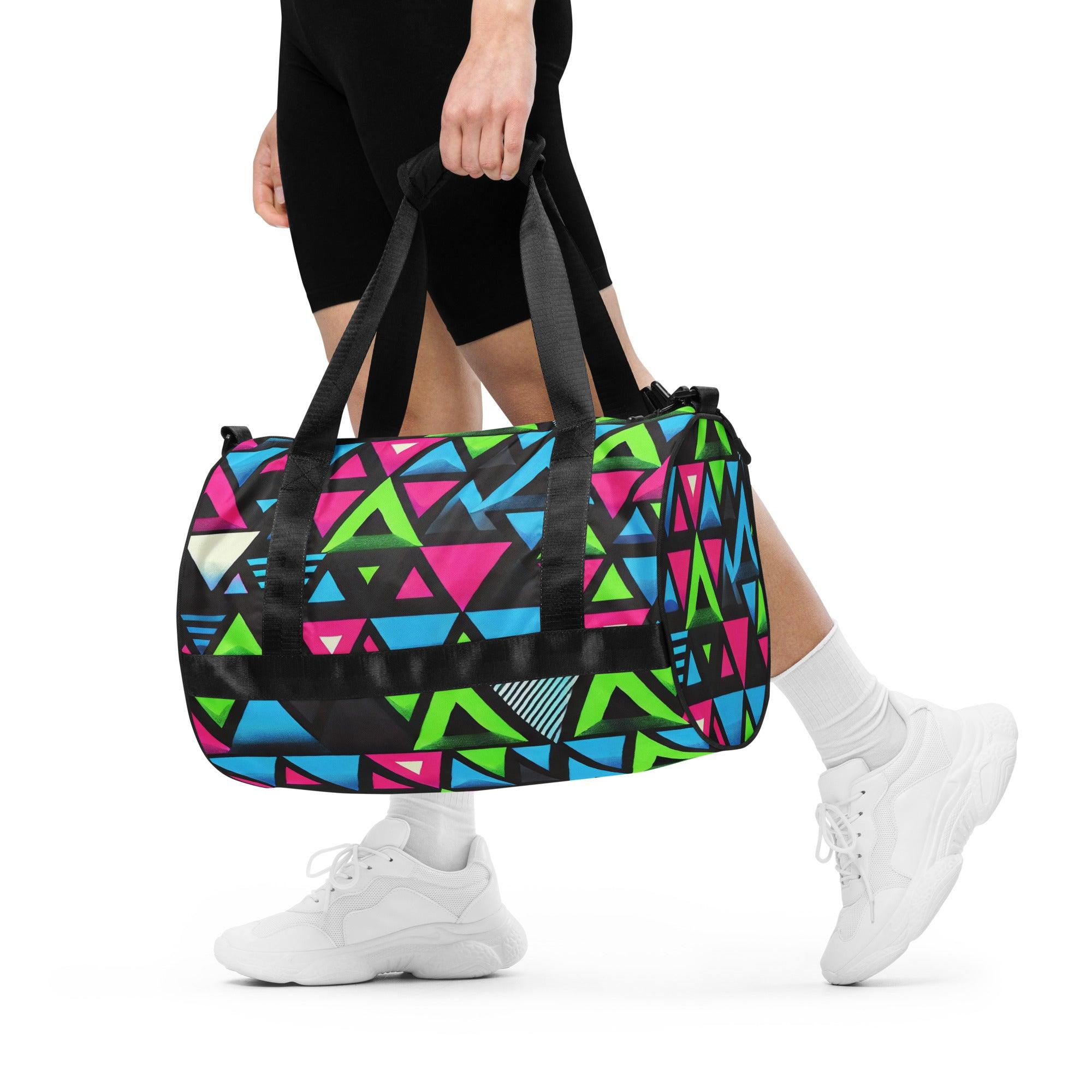 All-over print gym bag