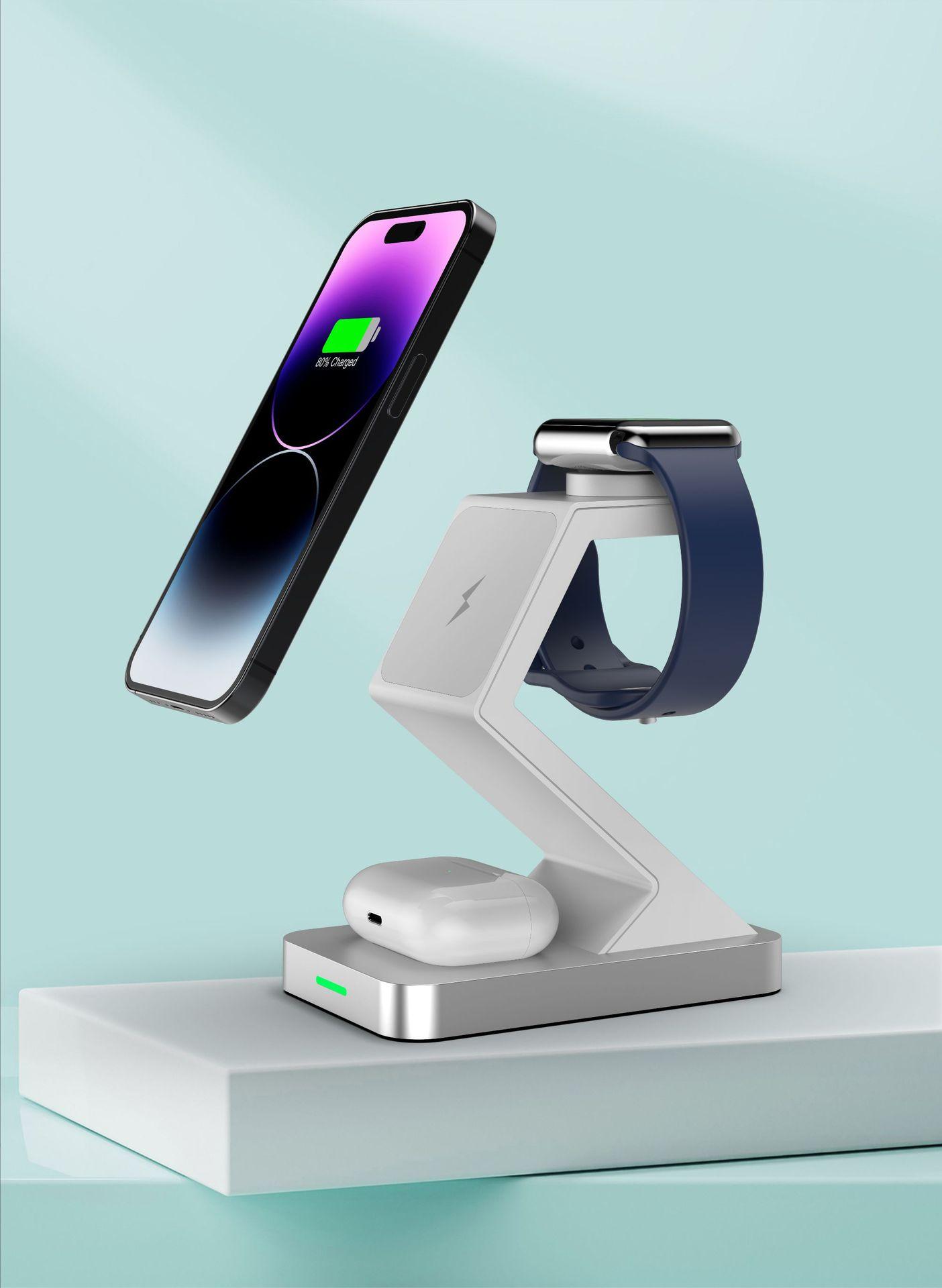 Get Organized with the Ultimate Magnetic Wireless Charger - 3-in-1 Phone  Holder