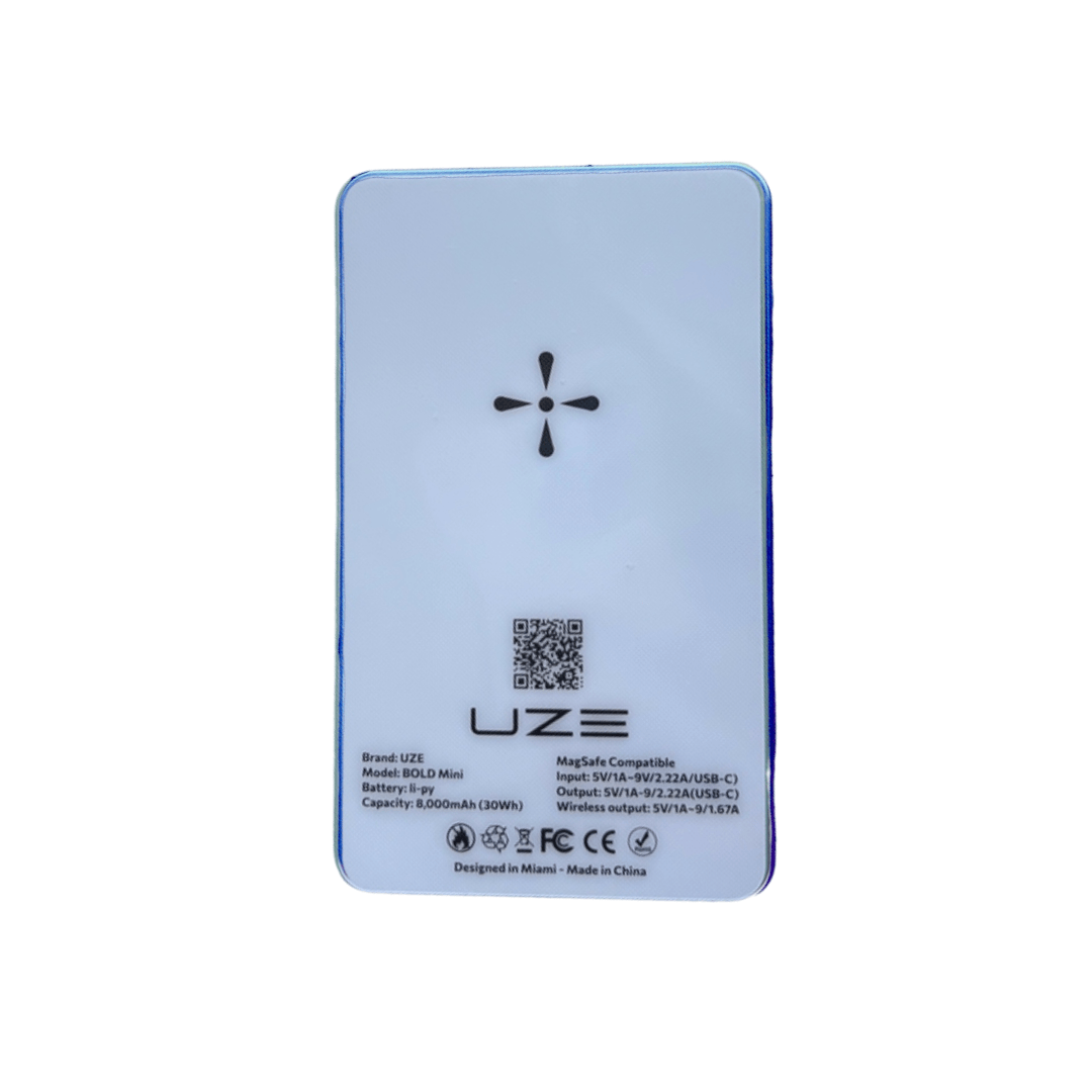 BOLD Mini Power Bank - Blue Edition