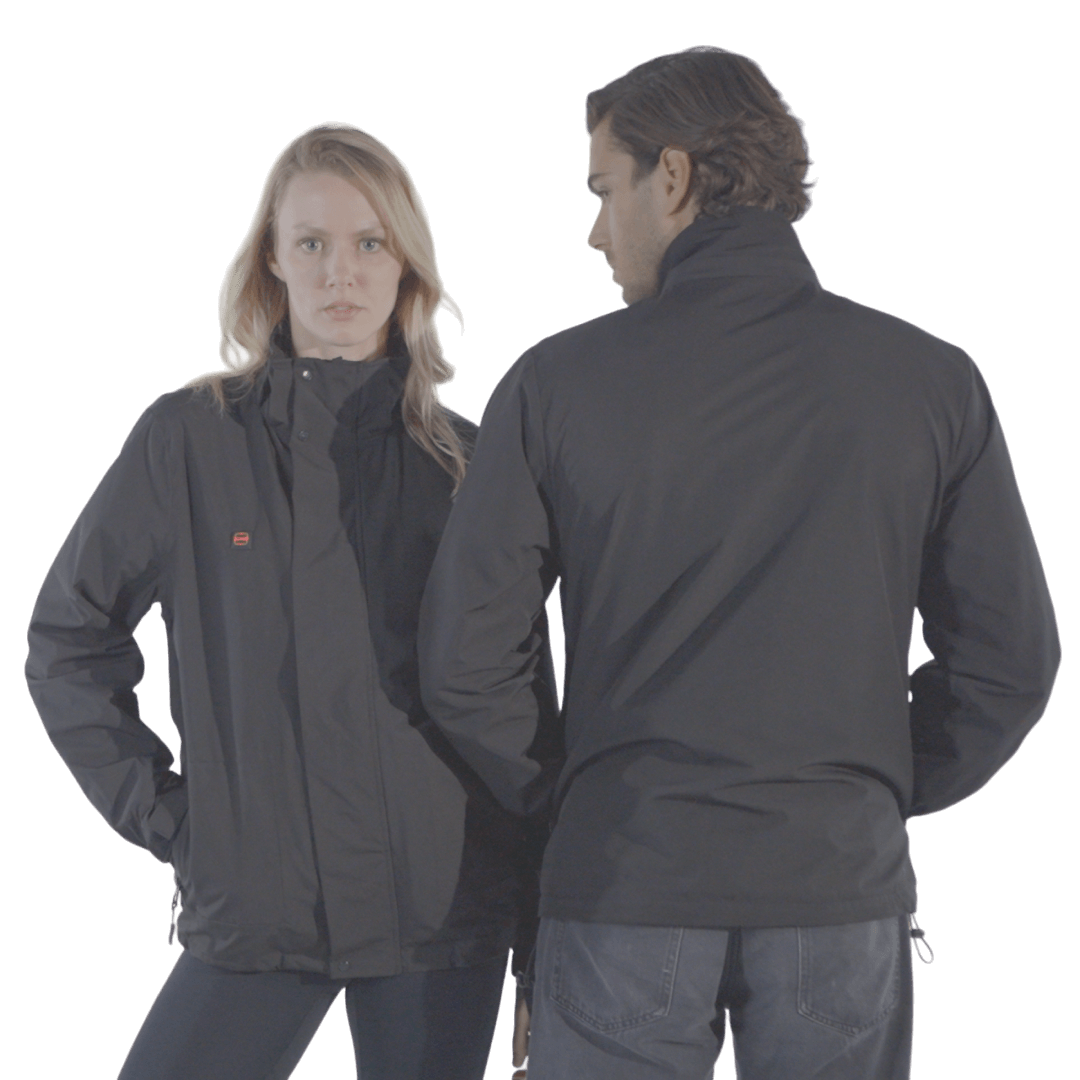 Modular, all-season graphene heated jacket